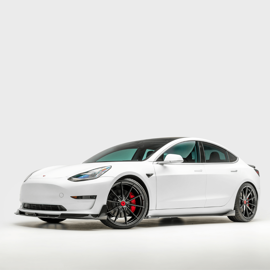 Tesla Model 3 Volta Aero Side Skirt by Vorsteiner - AUTOID - Side Skirts & Winglets - Vorsteiner