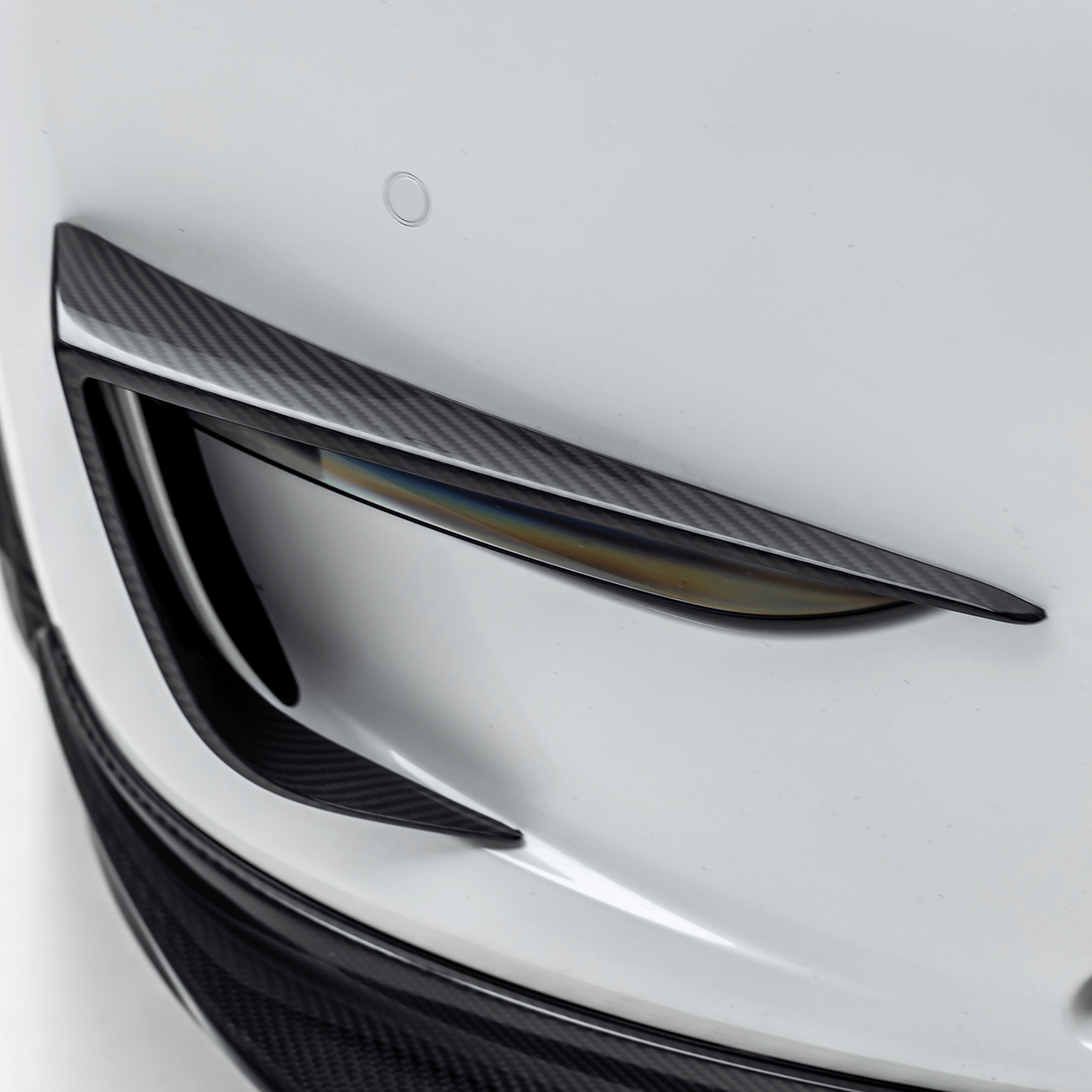 Tesla Model Y Aero Add - On Bumper Flares by Vorsteiner - AUTOID - Bumper Inserts & Trim - Vorsteiner