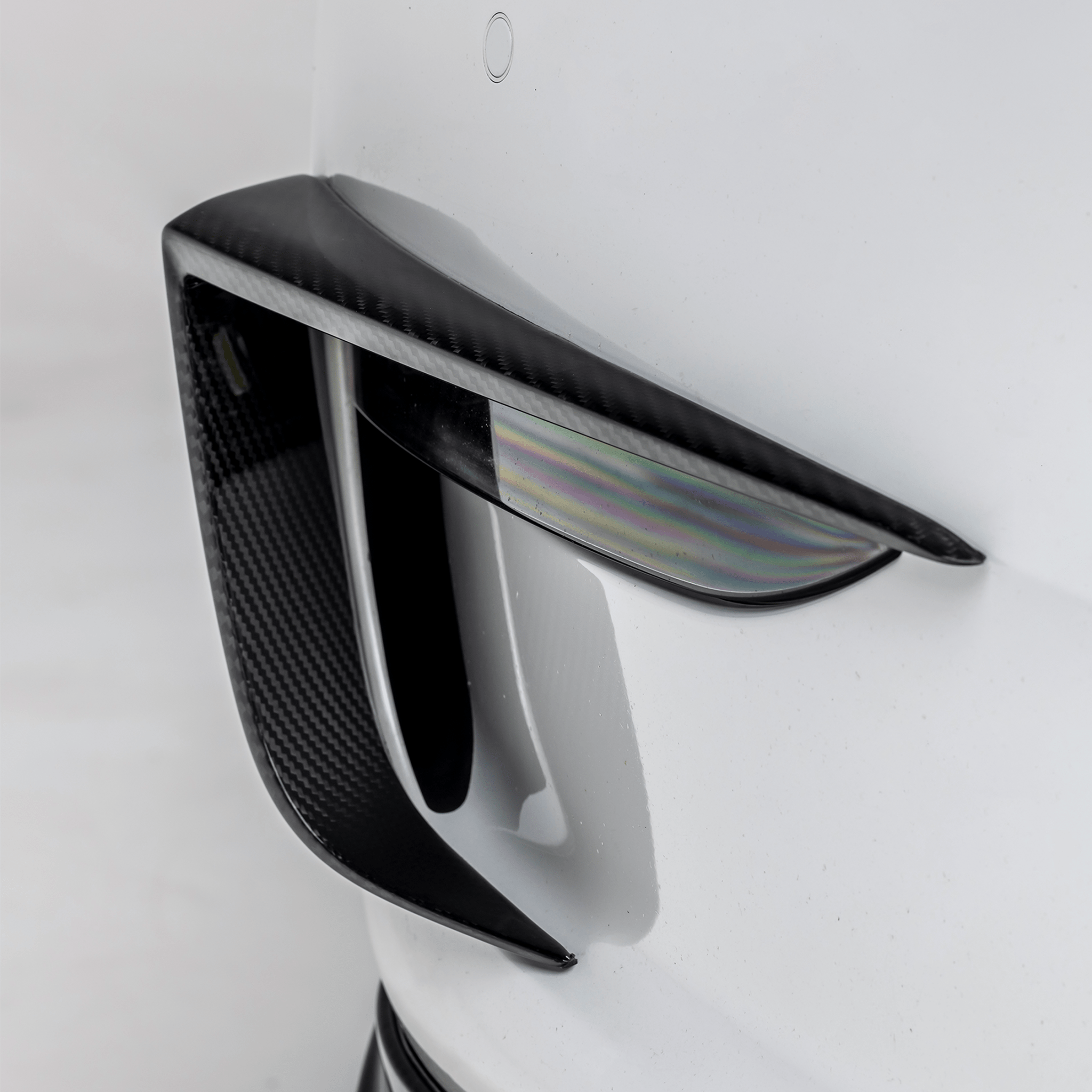 Tesla Model Y Aero Add - On Bumper Flares by Vorsteiner - AUTOID - Bumper Inserts & Trim - Vorsteiner