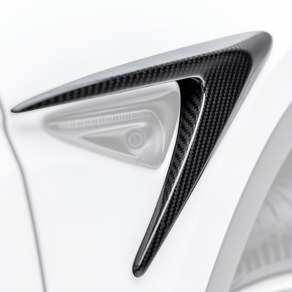 Tesla Model Y Aero Add - On Fender Vents by Vorsteiner - AUTOID - Bumper Inserts & Trim - Vorsteiner
