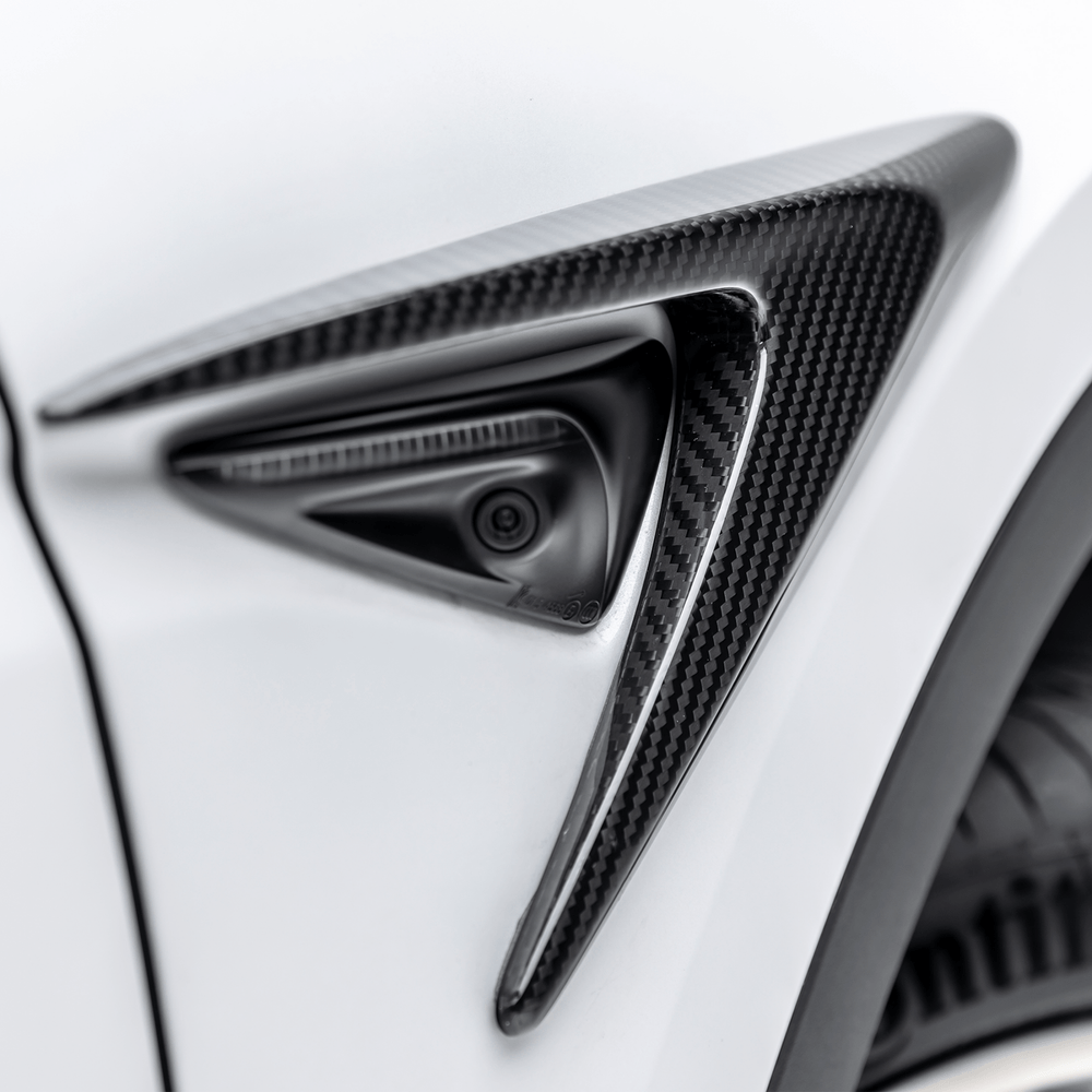 Tesla Model Y Aero Add - On Fender Vents by Vorsteiner - AUTOID - Bumper Inserts & Trim - Vorsteiner