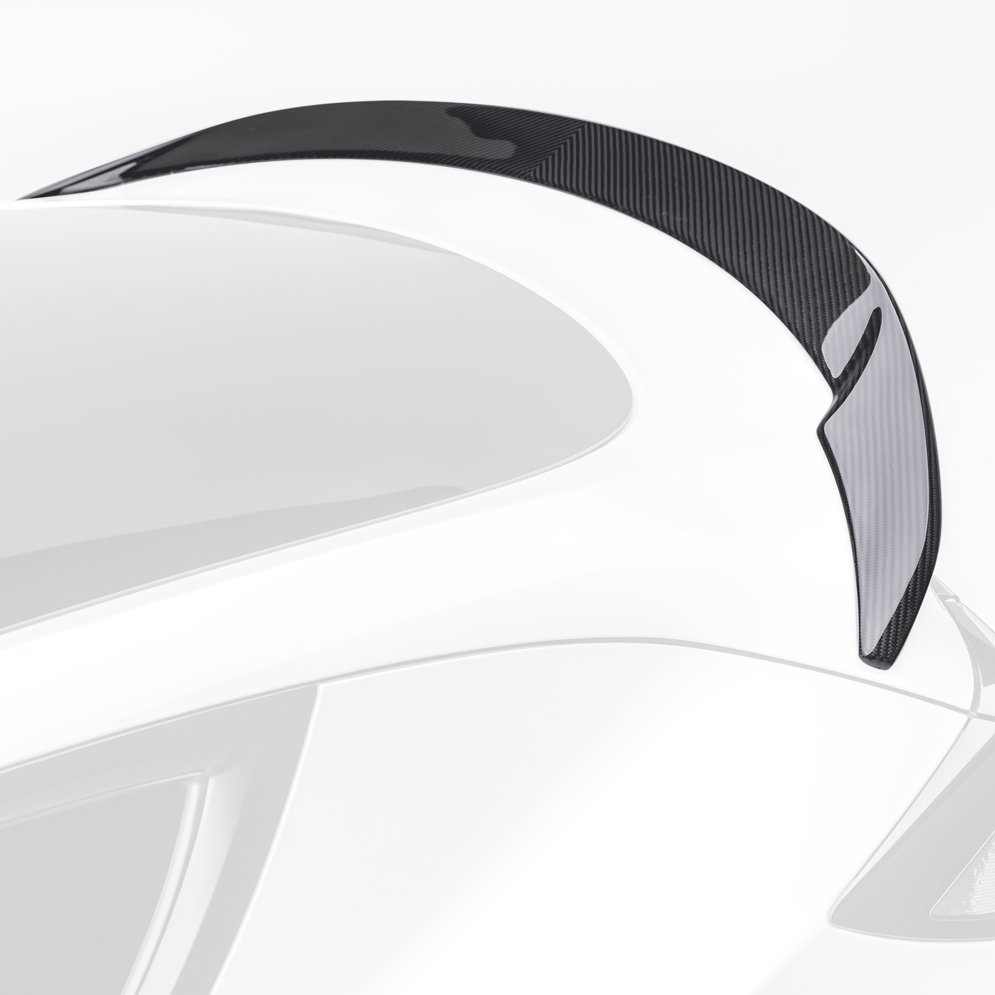 Tesla Model Y Aero Decklid Spoiler by Vorsteiner - AUTOID - Rear Spoilers - Vorsteiner