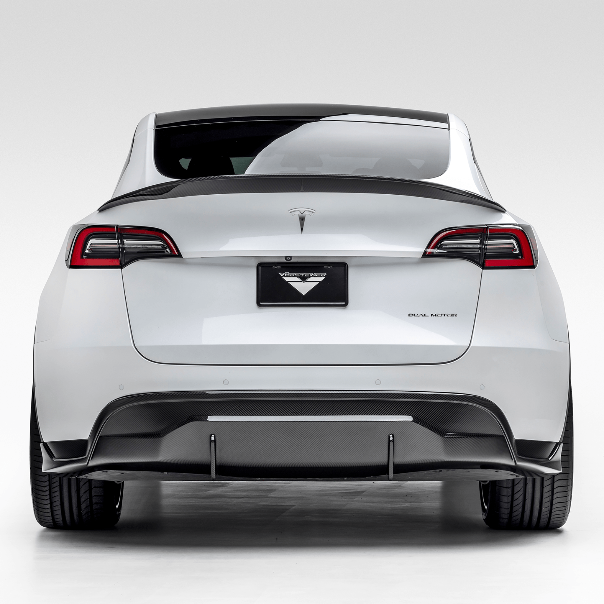 Tesla Model Y Aero Rear Diffuser by Vorsteiner - AUTOID - Rear Diffusers - Vorsteiner
