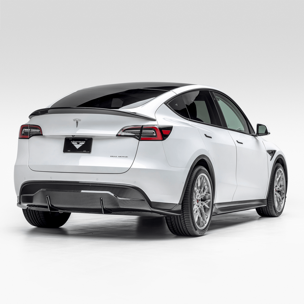 Tesla Model Y Aero Rear Diffuser by Vorsteiner - AUTOID - Rear Diffusers - Vorsteiner