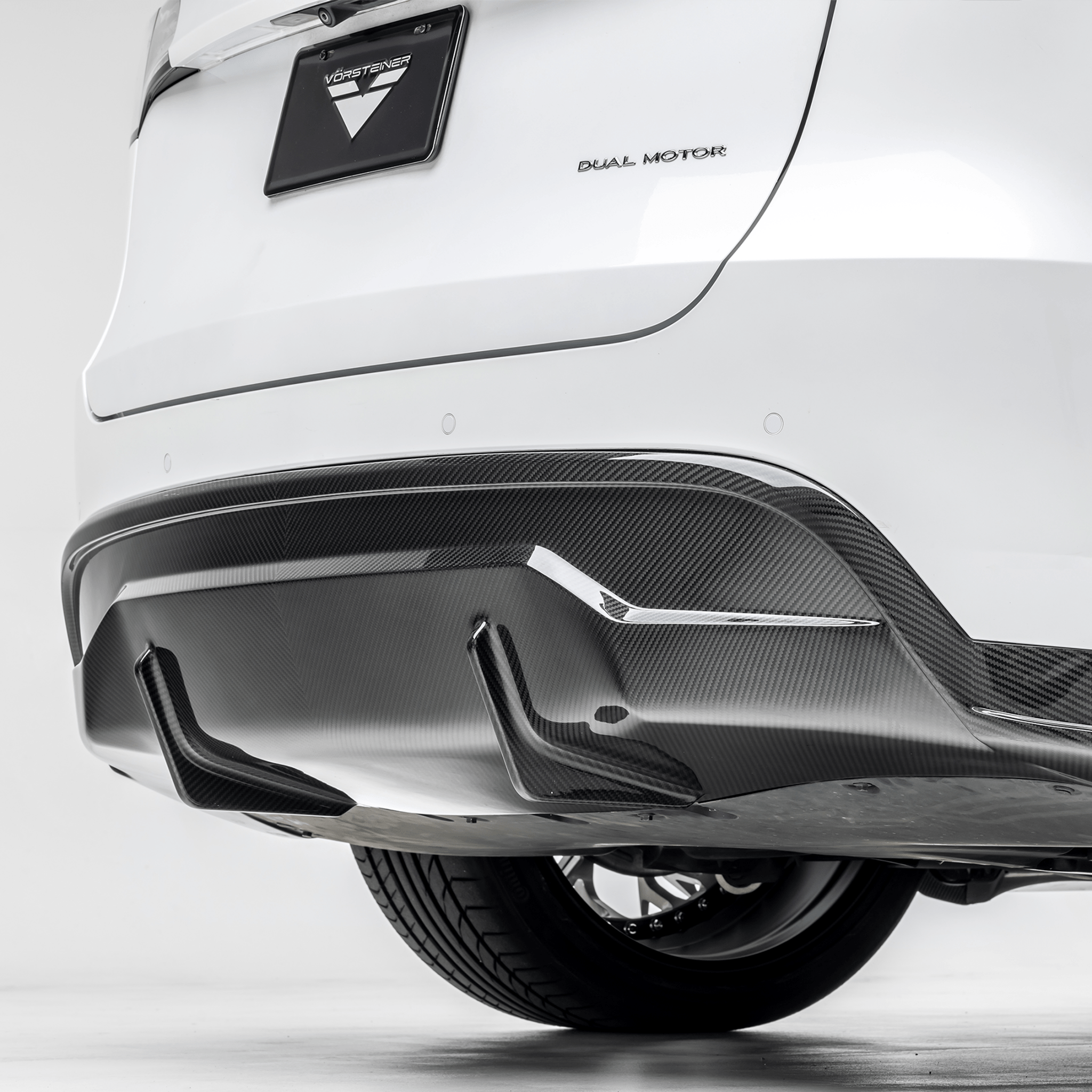 Tesla Model Y Aero Rear Diffuser by Vorsteiner - AUTOID - Rear Diffusers - Vorsteiner