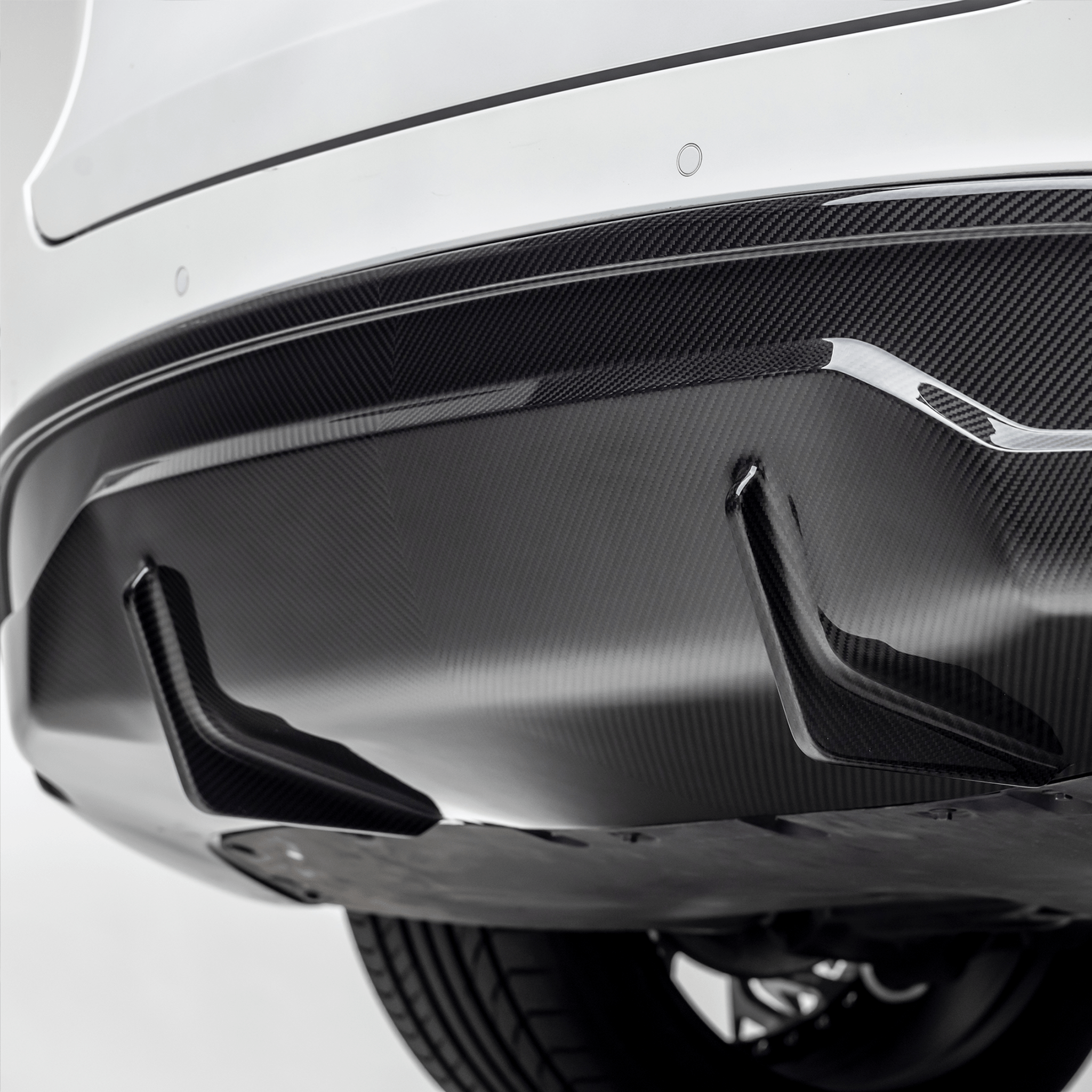 Tesla Model Y Aero Rear Diffuser by Vorsteiner - AUTOID - Rear Diffusers - Vorsteiner