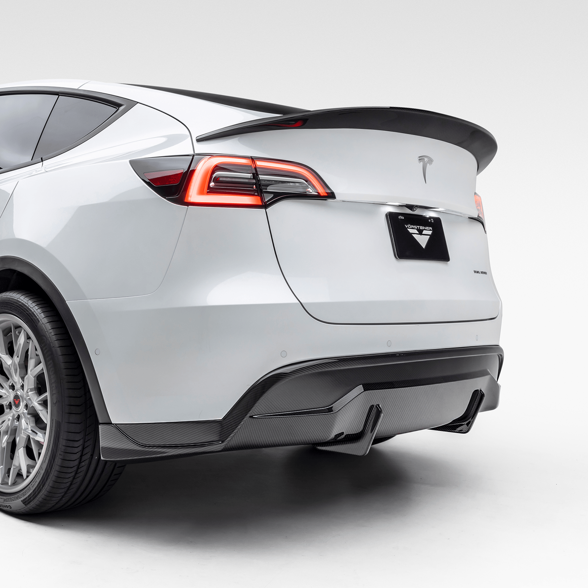 Tesla Model Y Aero Rear Diffuser by Vorsteiner - AUTOID - Rear Diffusers - Vorsteiner