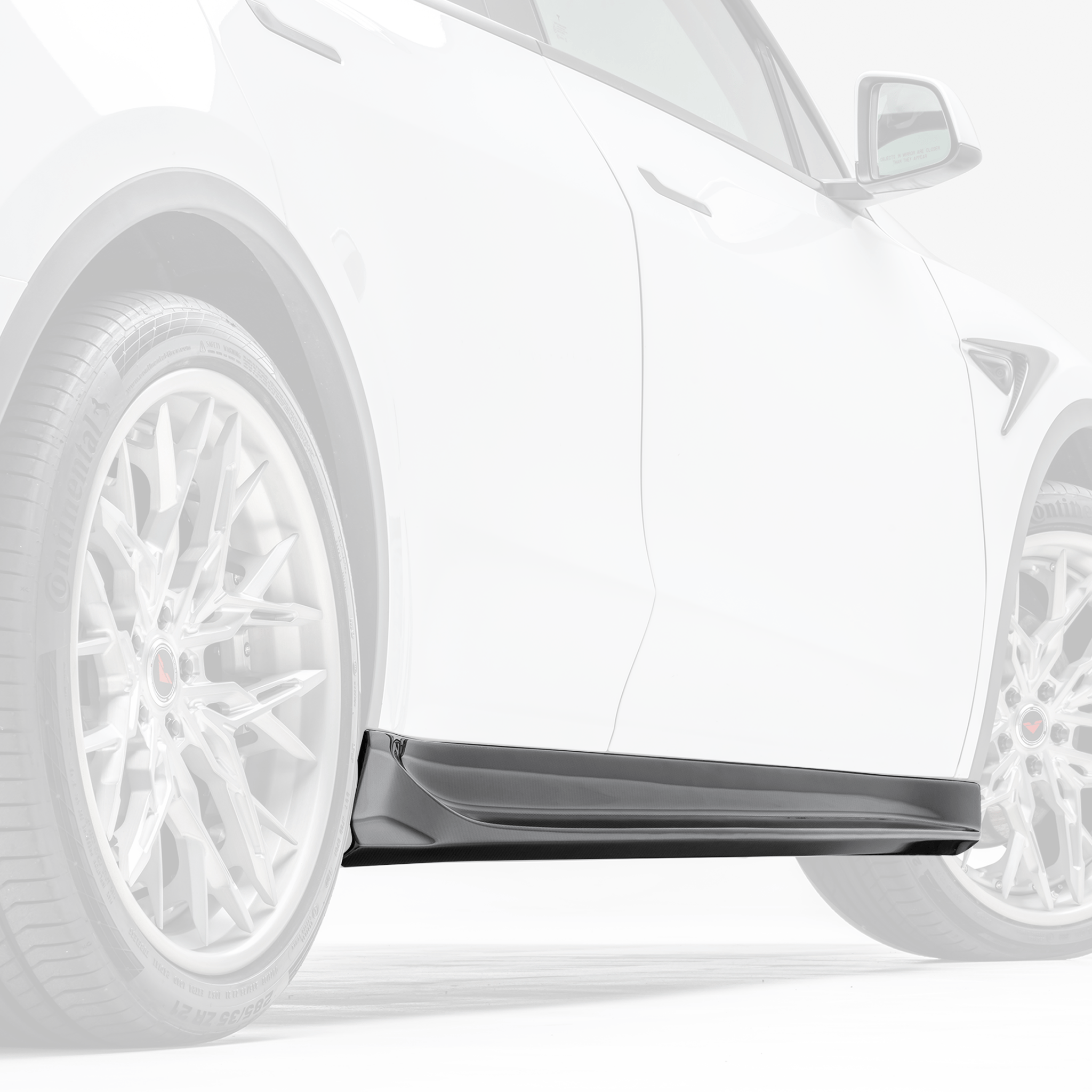 Tesla Model Y Aero Side Skirts by Vorsteiner - AUTOID - Side Skirts & Winglets - Vorsteiner