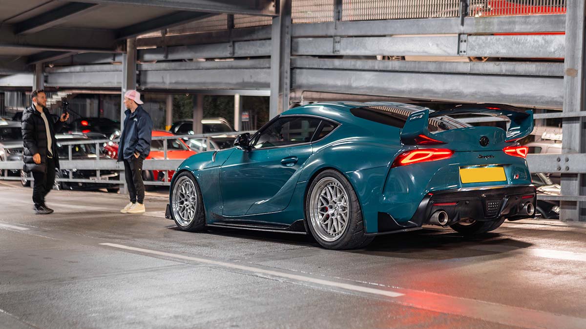 Toyota GR Supra A90 Mk5 STREET HUNTER V2 Rear Wing - AUTOID - Rear Wings - StreetHunter Designs