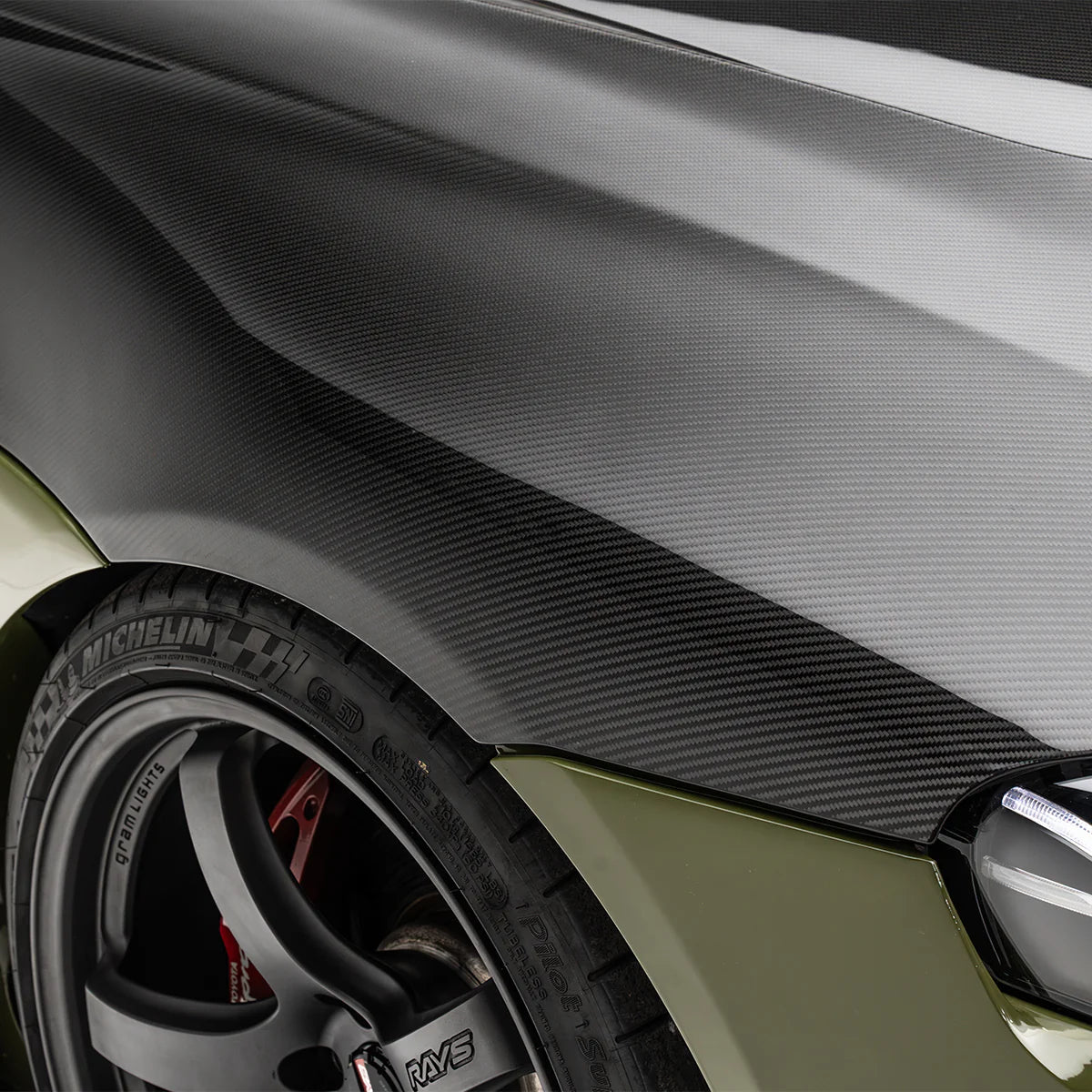 Toyota GR Supra Mk5 Carbon Fibre Front Bonnet Hood by Adro (2019+) - AUTOID - Front Hood - Adro