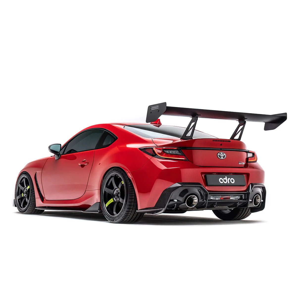 Toyota GR86 & Subaru BRZ Pre - Preg Carbon Fibre AT - M3 Rear Wing by Adro (2022+) - AUTOID - Rear Wings - Adro