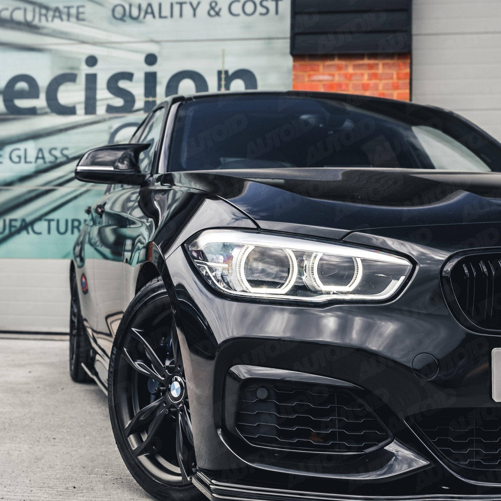 TRE Gloss Black M Style Wing Mirror Unit for BMW (2012 - 2019, F20 F21 F22 F30 F32 F87) - AUTOID - Mirror Covers - TRE