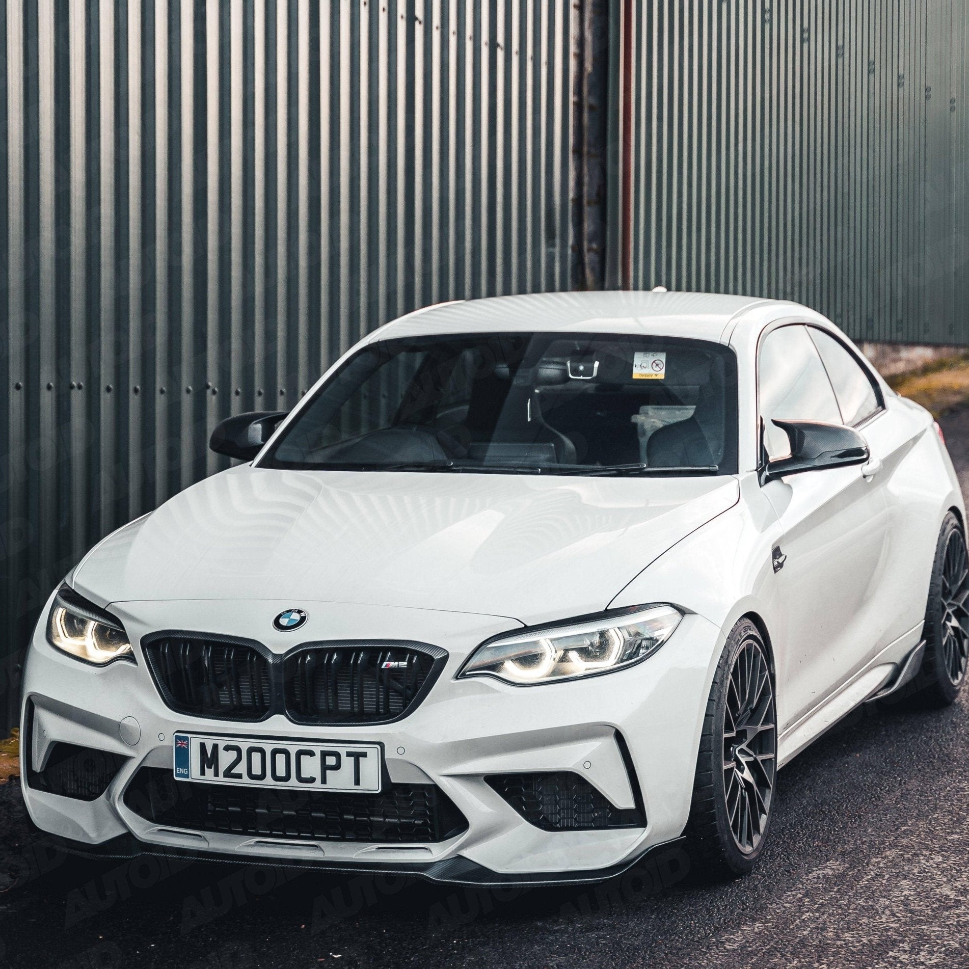 TRE Pre - preg Carbon Fibre CS Front Splitter for BMW M2 Competition (2018 - 2021, F87) - AUTOID - Front Lips & Splitters - TRE