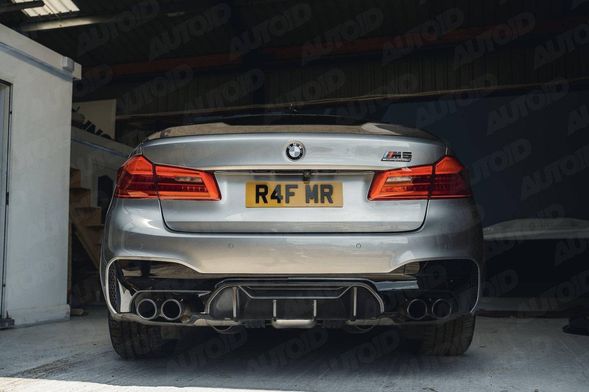 TRE Pre - preg Carbon Fibre Performance Rear Diffuser for BMW M5 (2017+, F90) - AUTOID - Rear Diffusers - TRE