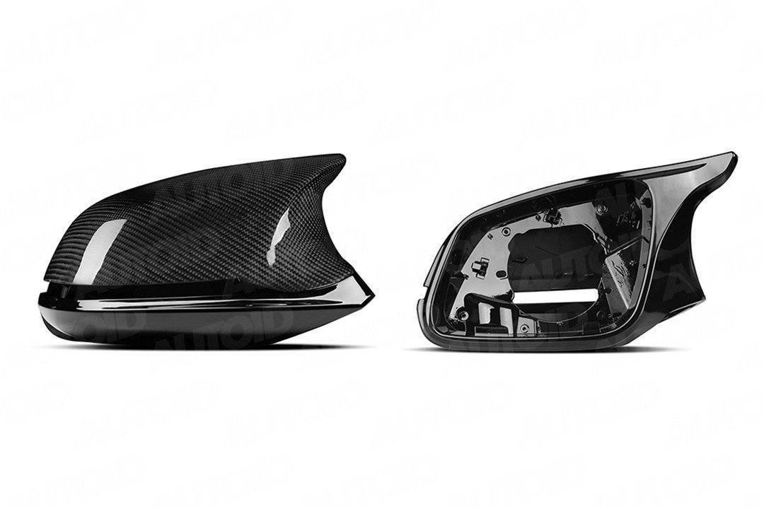 TRE Pre-preg Carbon Fibre M Style Wing Mirror Unit for BMW (2012-2019, F20 F21 F22 F30 F32 F87), Mirror Covers, TRE - AUTOID | Premium Automotive Accessories