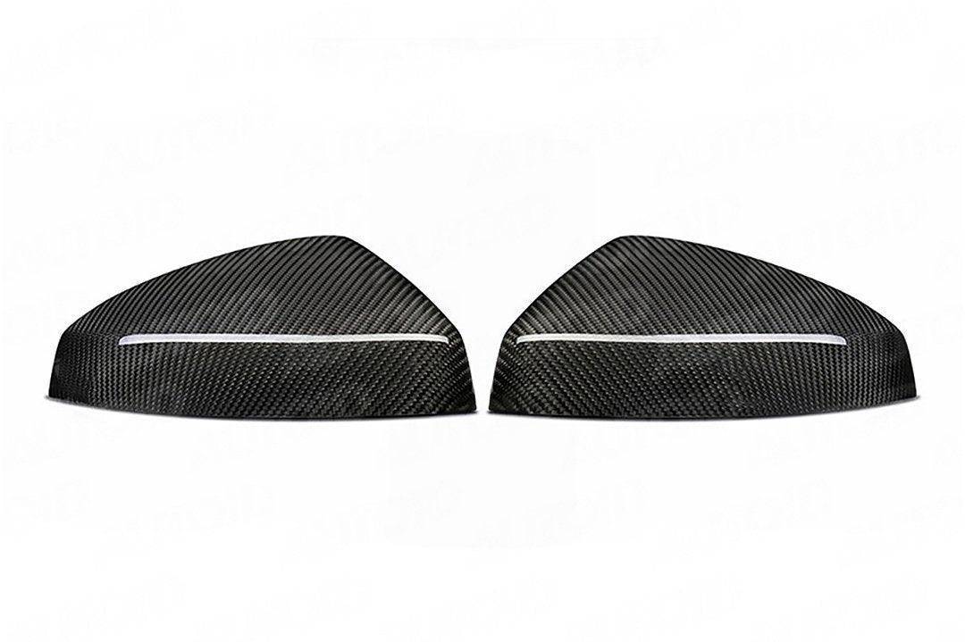 TRE Pre - preg Carbon Fibre Wing Mirror Covers for Audi A3 & RS3 (2012 - 2020, 8V) - AUTOID - Mirror Covers - TRE