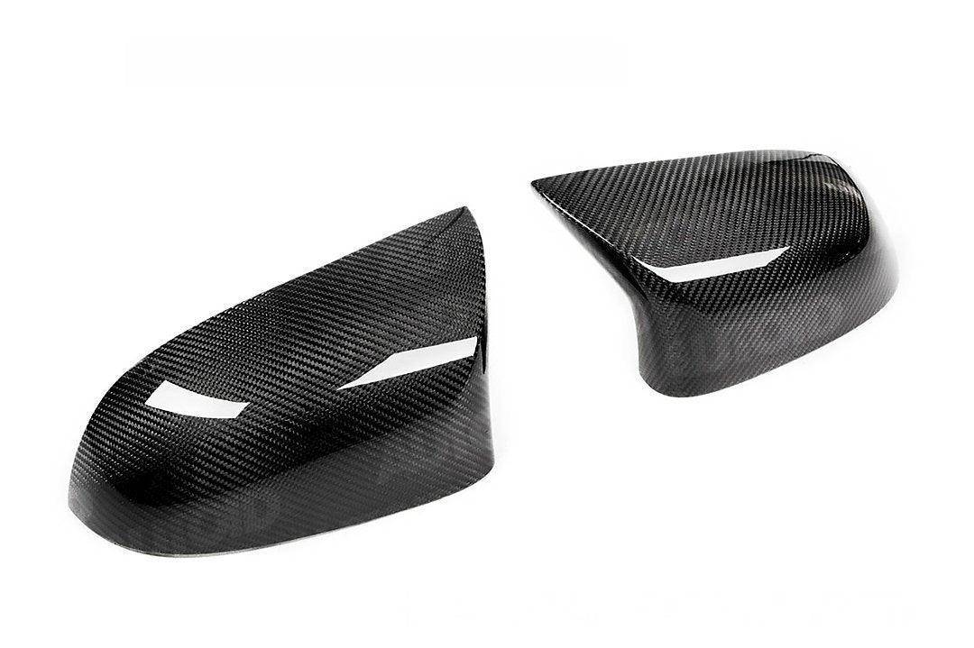 TRE Pre-preg Carbon Fibre Wing Mirror Covers for BMW X5M & X6M (2014-2019, F85 F86), Mirror Covers, TRE - AUTOID | Premium Automotive Accessories