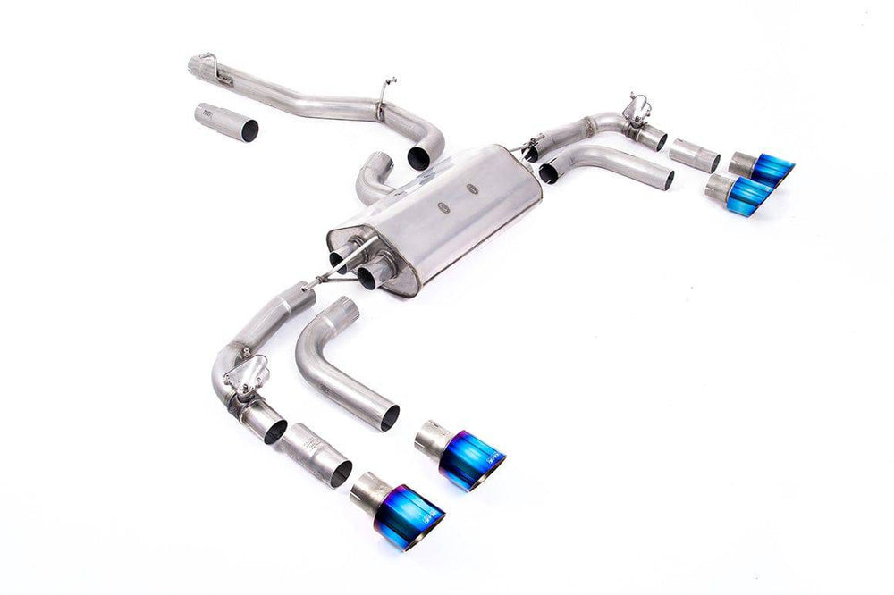 Volkswagen Tiguan R Particulate Filter - back Exhaust System by Milltek (2021+) - AUTOID - Exhaust System - Milltek Sport