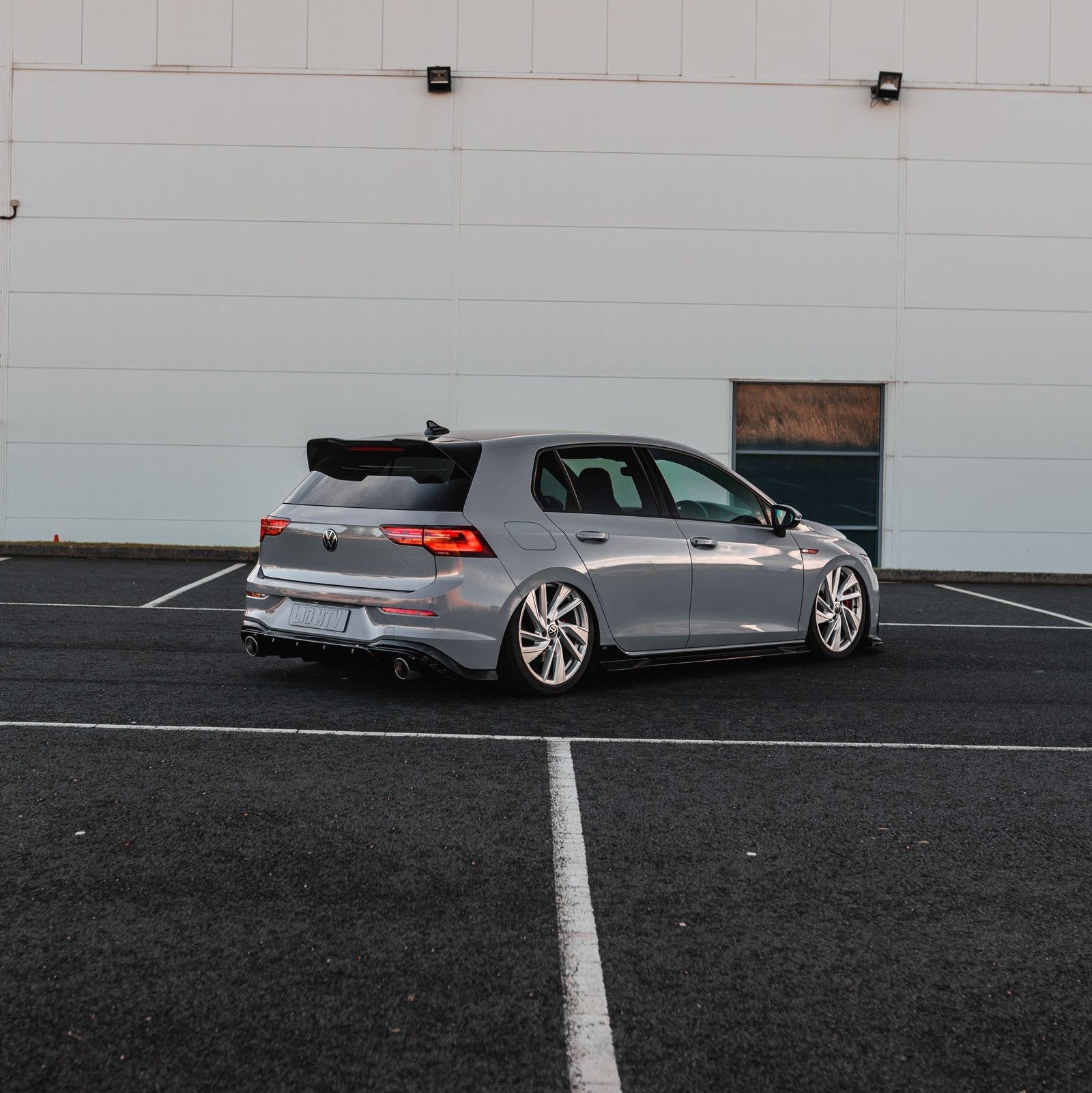 VW Golf, Golf GTI & Golf R Mk8 EVO - 1 Gloss Black Side Skirts by ZAERO (2020+) - AUTOID - Side Skirts & Winglets - Zaero Design