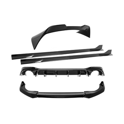 Zaero Design VW Golf GTI Mk8.5 Gloss Black Body Kit by ZAERO (2024+) Styling Kit AUTOID®