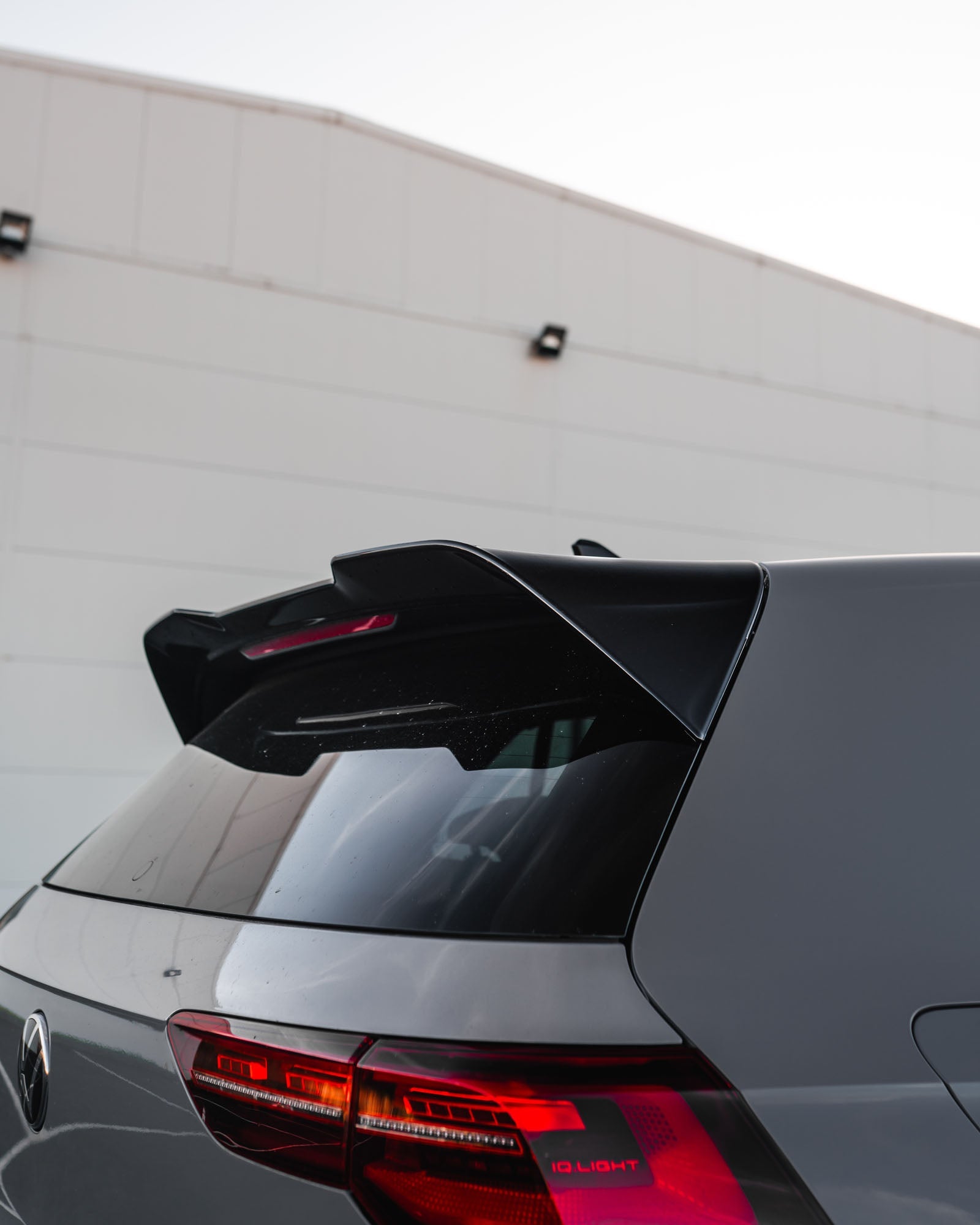 VW Golf R - Line / GTI / GTD / GTE Mk8 EVO - 1 Gloss Black Rear Spoiler by ZAERO (2020+) - AUTOID - Rear Spoilers - Zaero Design