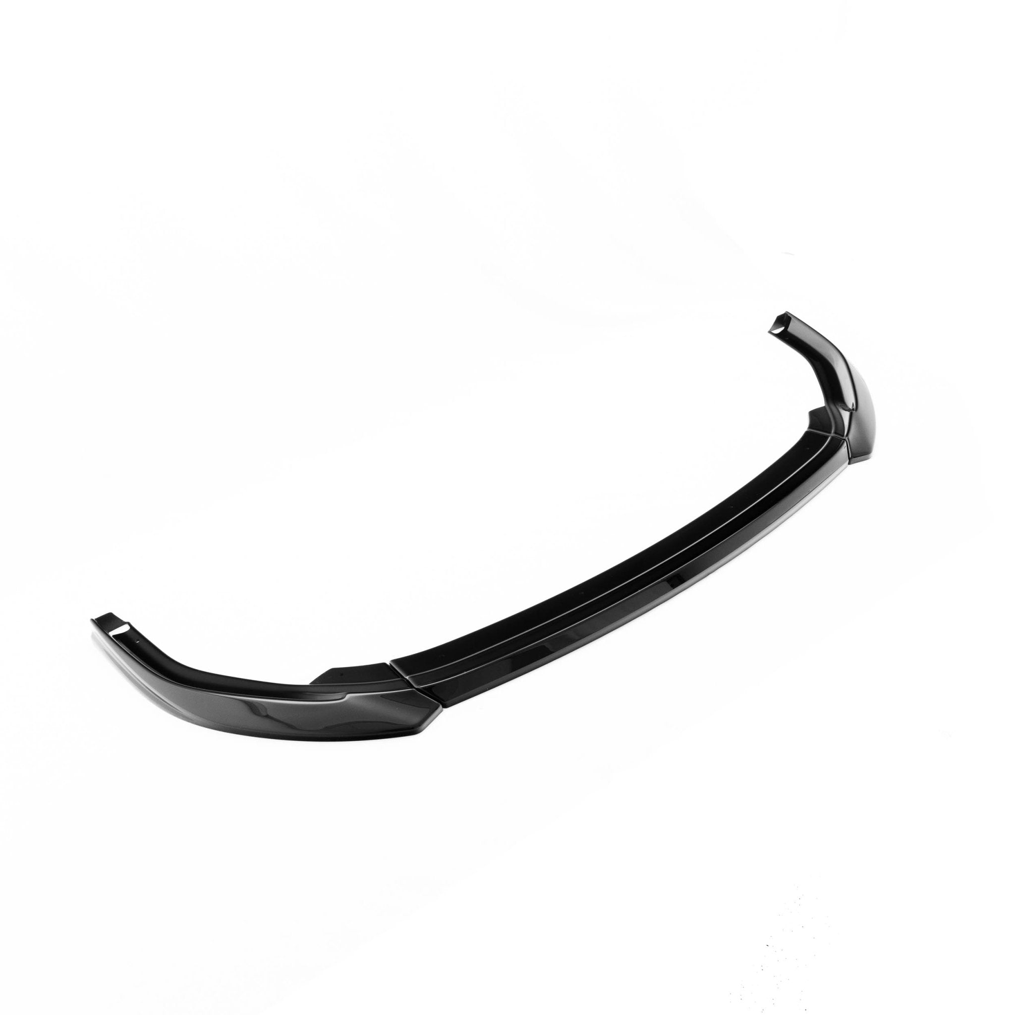 VW Golf R Mk8 EVO - 1 Gloss Black Front Splitter by ZAERO (2020 - 2024) - AUTOID - Front Lips & Splitters - Zaero Design