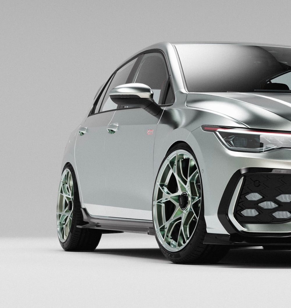 Zaero Design VW Golf GTI Mk8.5 Gloss Black Body Kit by ZAERO (2024+) Styling Kit AUTOID®