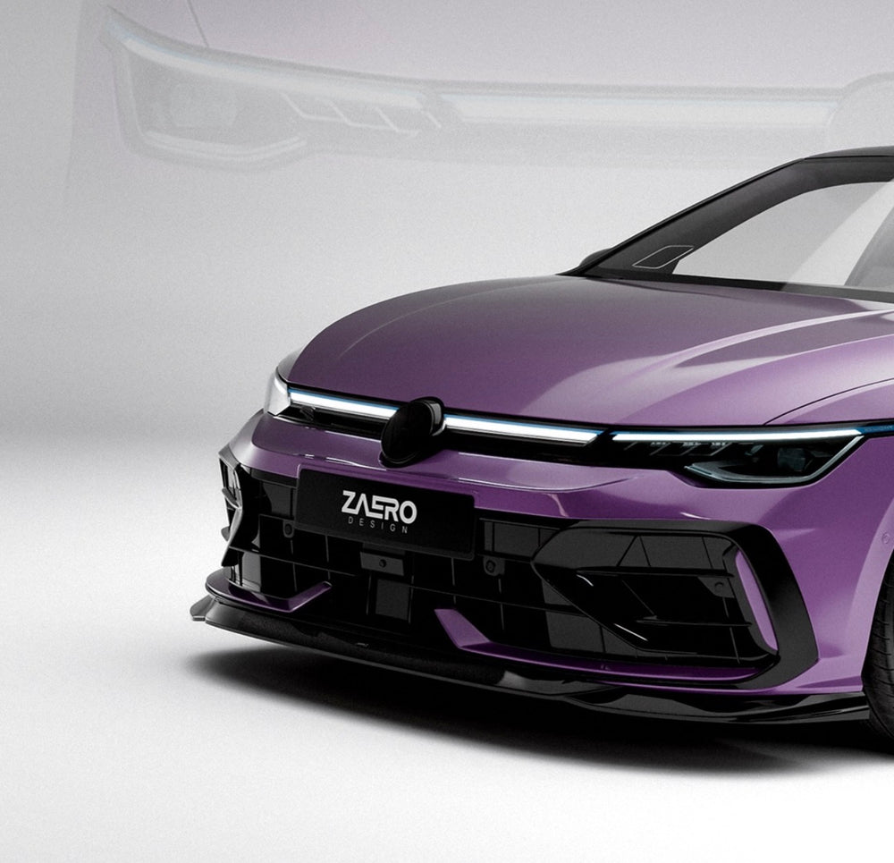 Zaero Design VW Golf R Mk8.5 Gloss Black Body Kit by ZAERO (2024+) Styling Kit AUTOID®