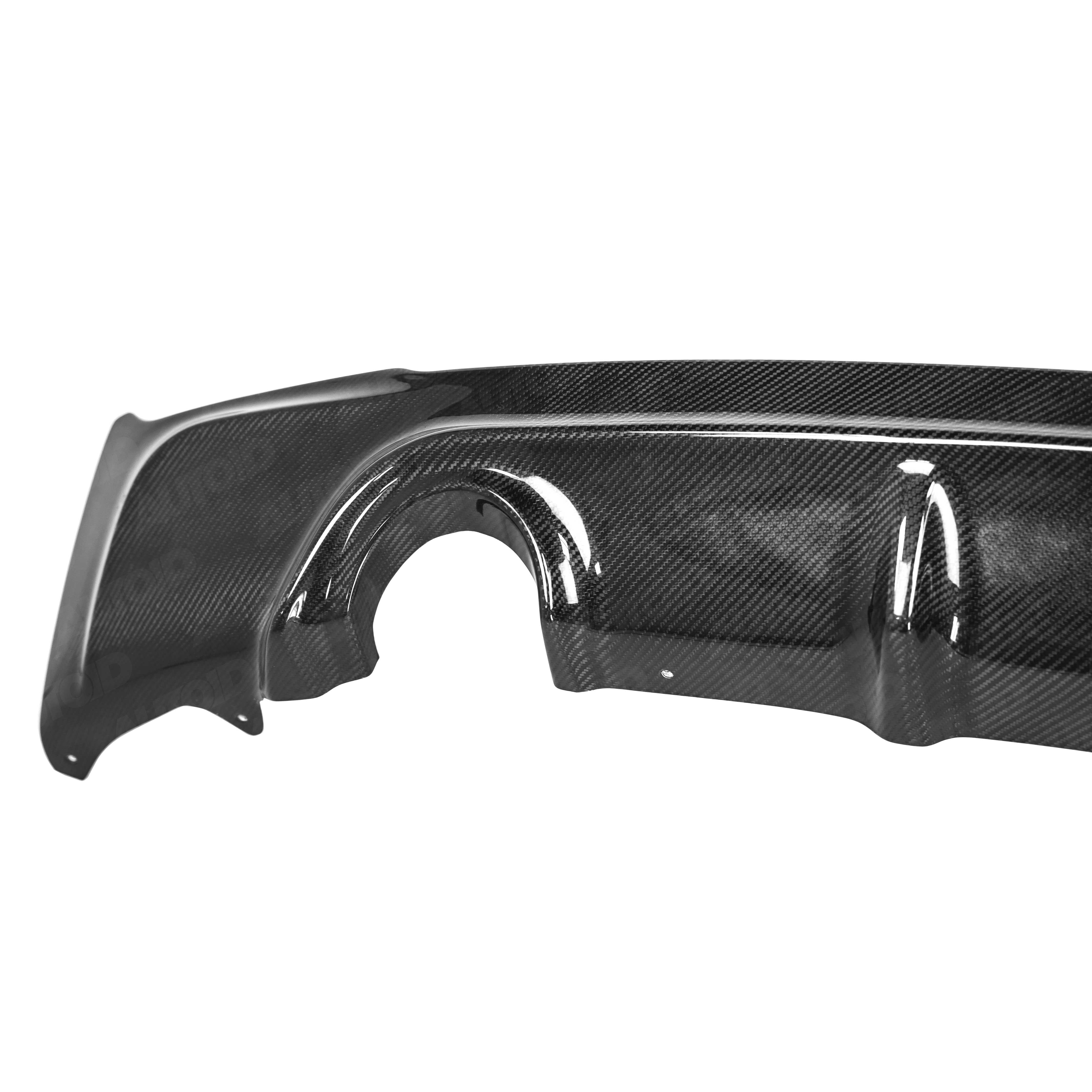 Carbon Fibre Performance Rear Diffuser for BMW M235i & M240i (2014-2020, F22 F23), Rear Diffusers, Essentials - AUTOID | Premium Automotive Accessories