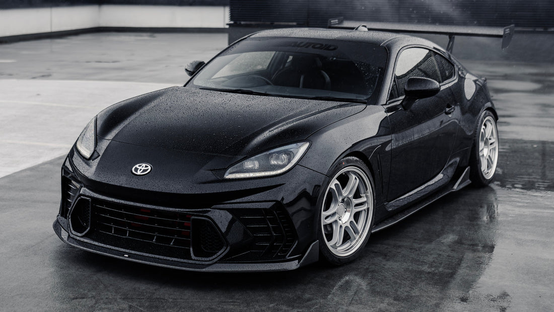 Toyota GR86 fitted with ADRO full carbon aero body kit