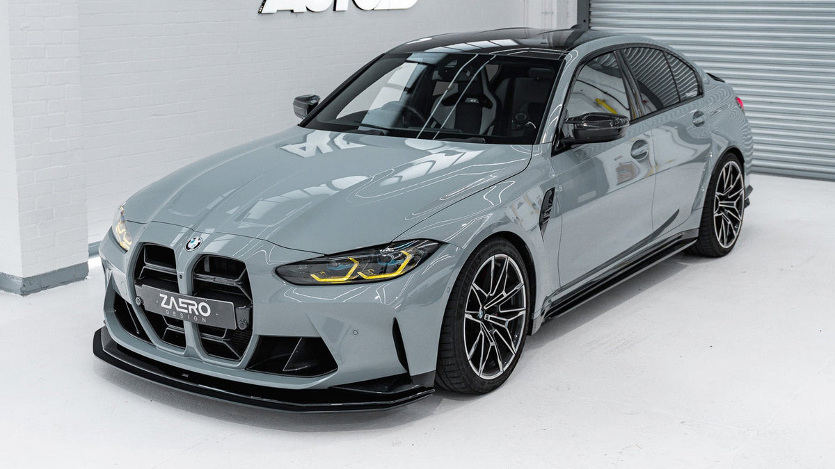 BMW G80 G81 M3 and G82 M4 Gloss Black styling by Zaero Design - AUTOID®