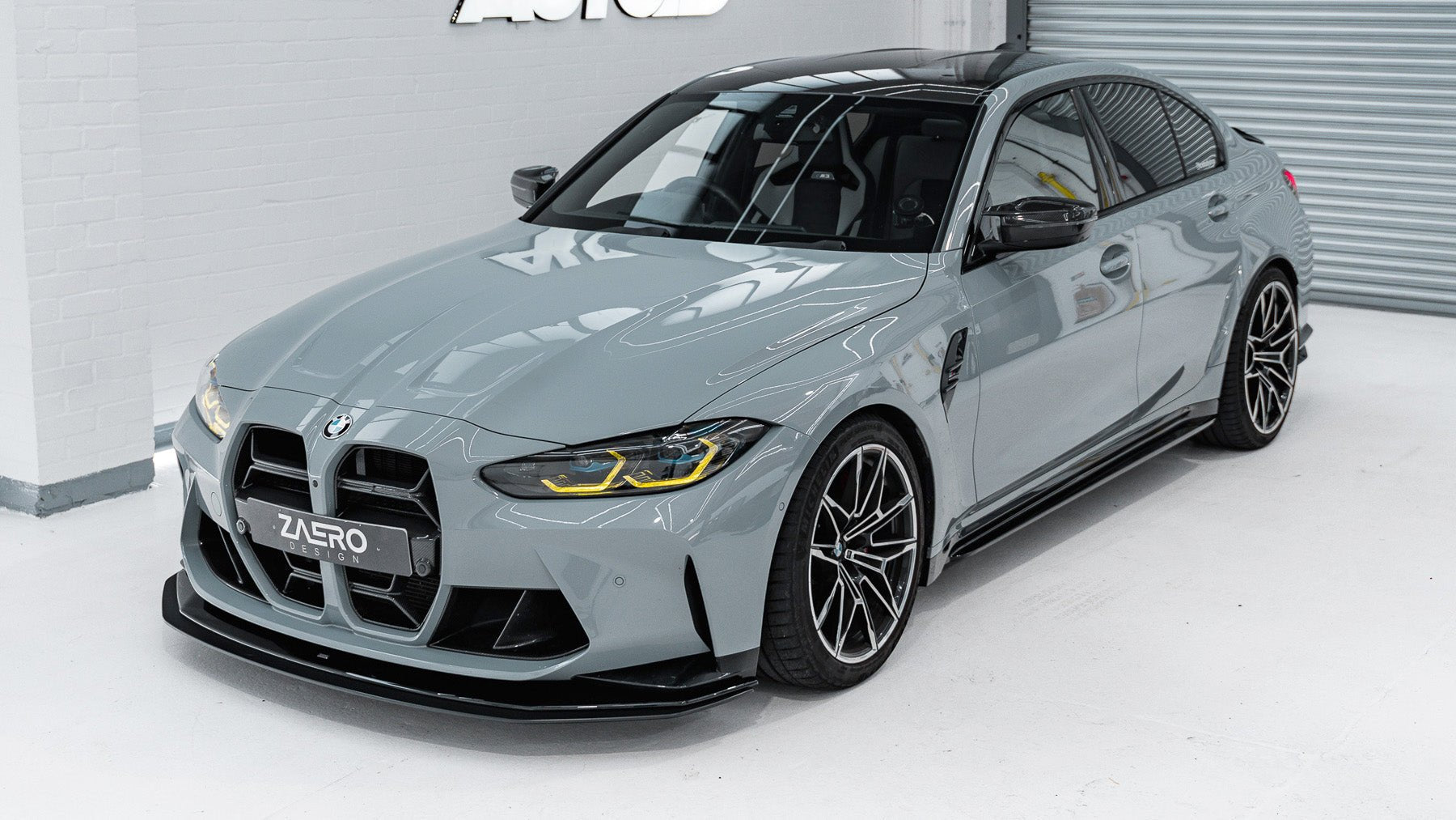 BMW G80 G81 M3 and G82 M4 Gloss Black styling by Zaero Design - AUTOID®