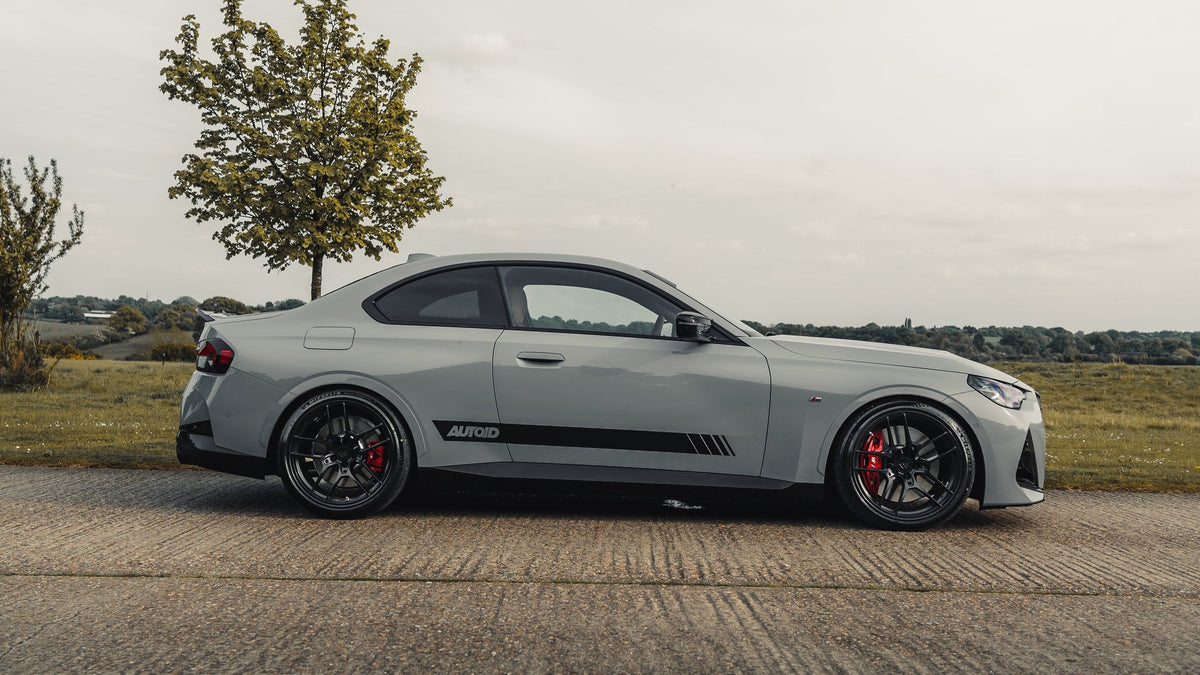 Brooklyn Grey BMW G42 M240i xDrive on West Forged wheels