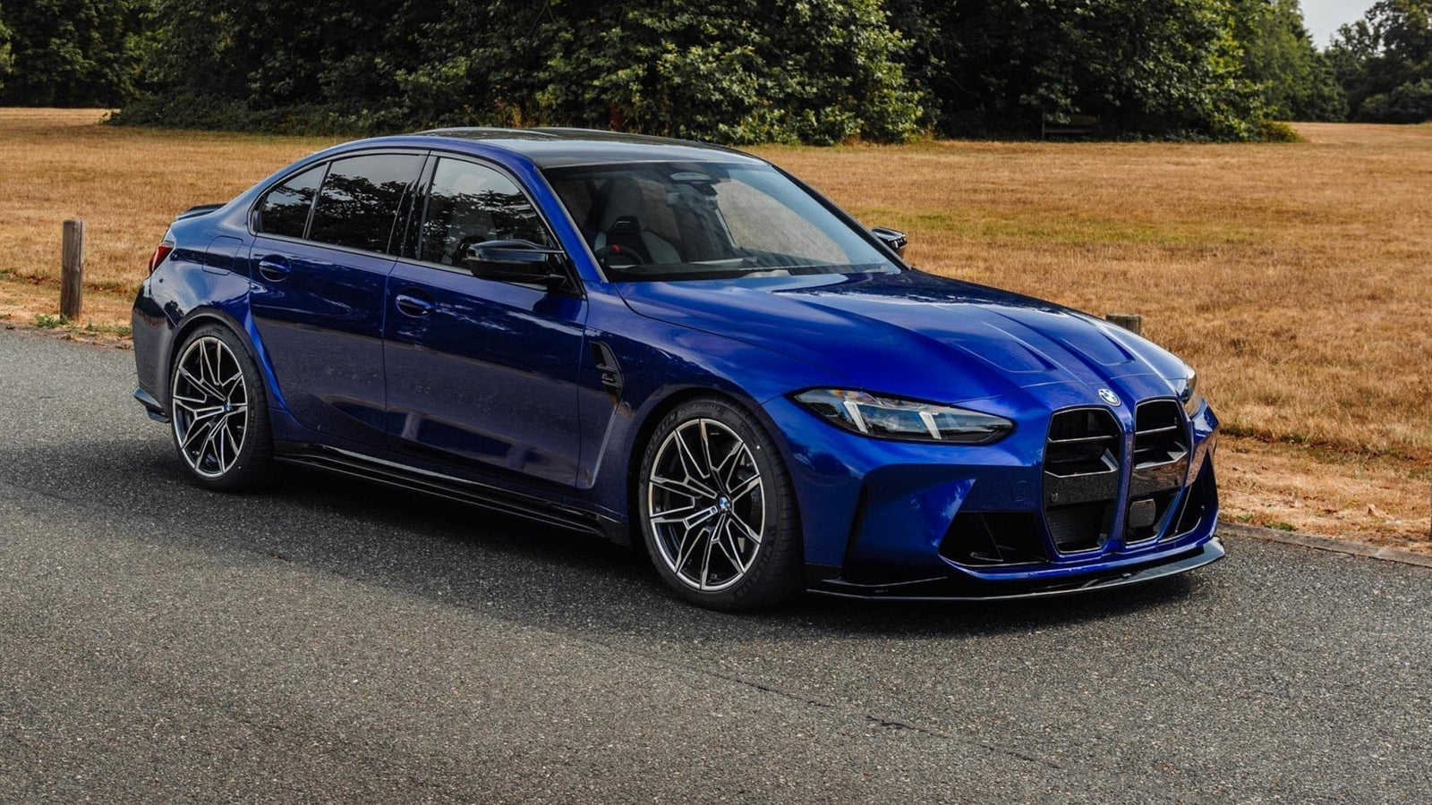 San Marino Blue, Gloss Black: Fitting the Zaero EVO-S Kit to a BMW M3 G80 - AUTOID®
