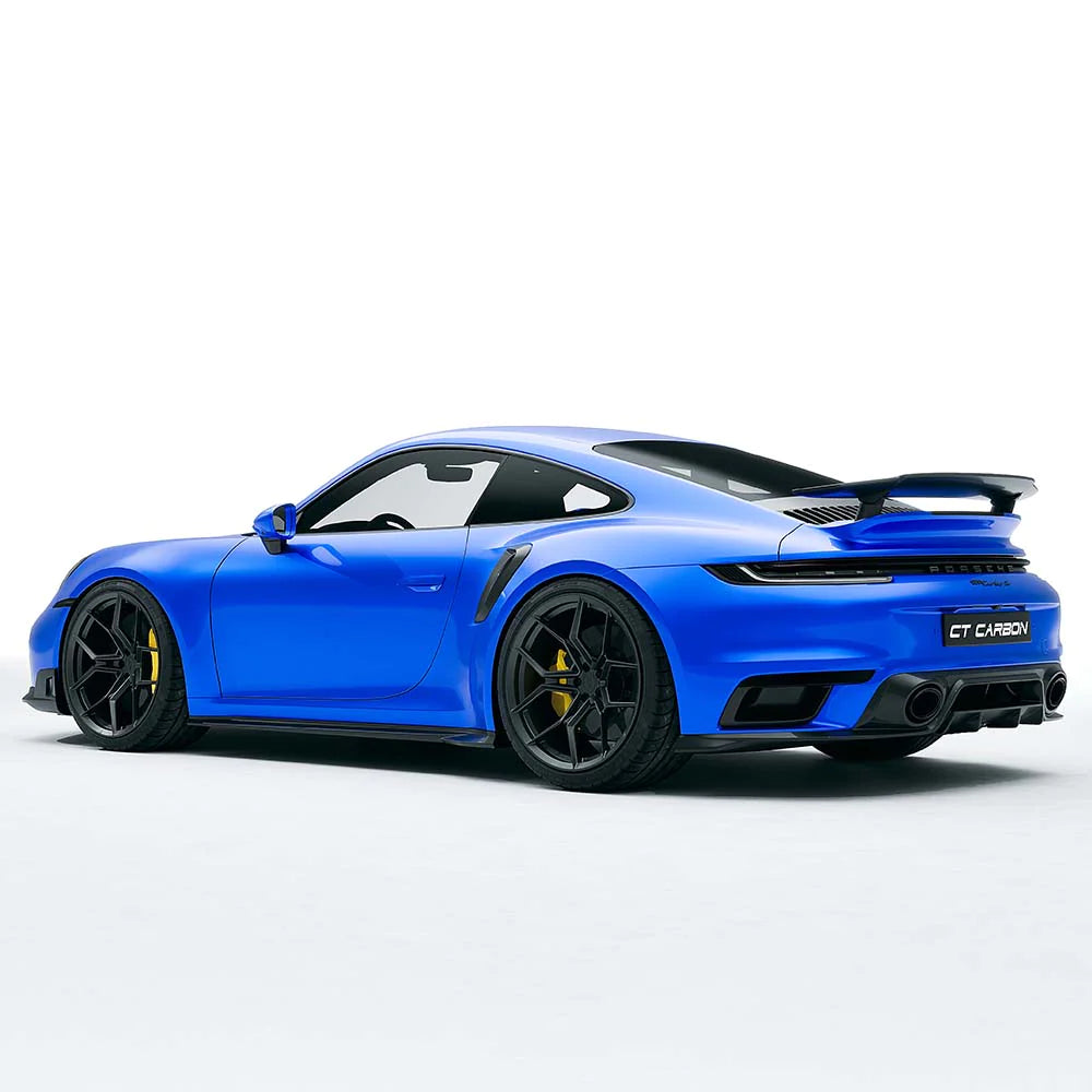 Porsche 911 (992) Turbo S Pre-Preg Carbon Fibre Full Body Kit by CT Design (2020+), Styling Kit, CT Design - AUTOID | Premium Automotive Accessories