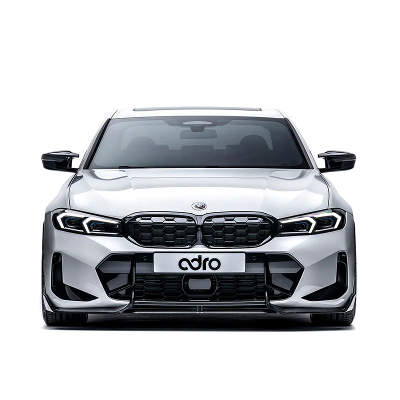BMW 3 Series M340i G20 G21 LCI Carbon Fibre Front Splitter by Adro (2022+), Front Lips & Splitters, Adro - AUTOID | Premium Automotive Accessories