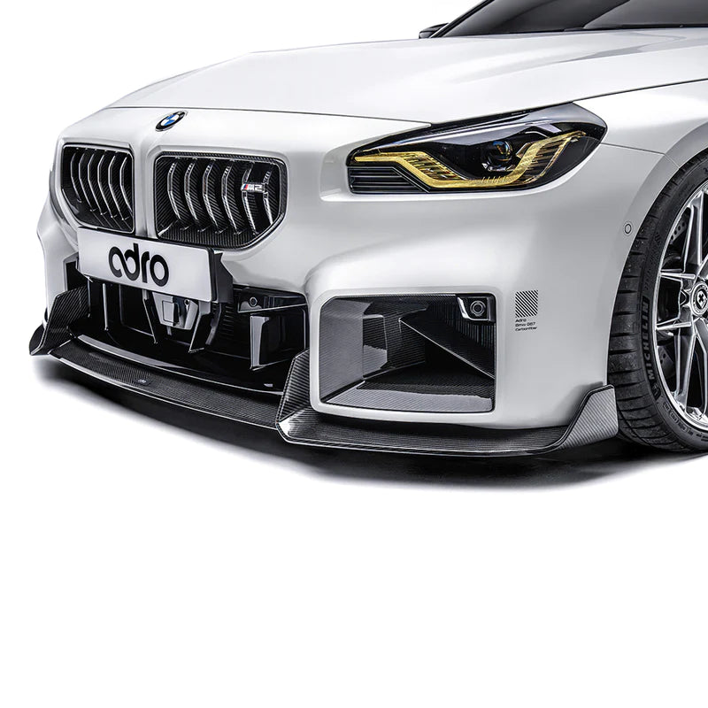 BMW M2 G87 Pre-Preg Carbon Fibre Front Splitter by Adro (2023+), Front Lips & Splitters, Adro - AUTOID | Premium Automotive Accessories