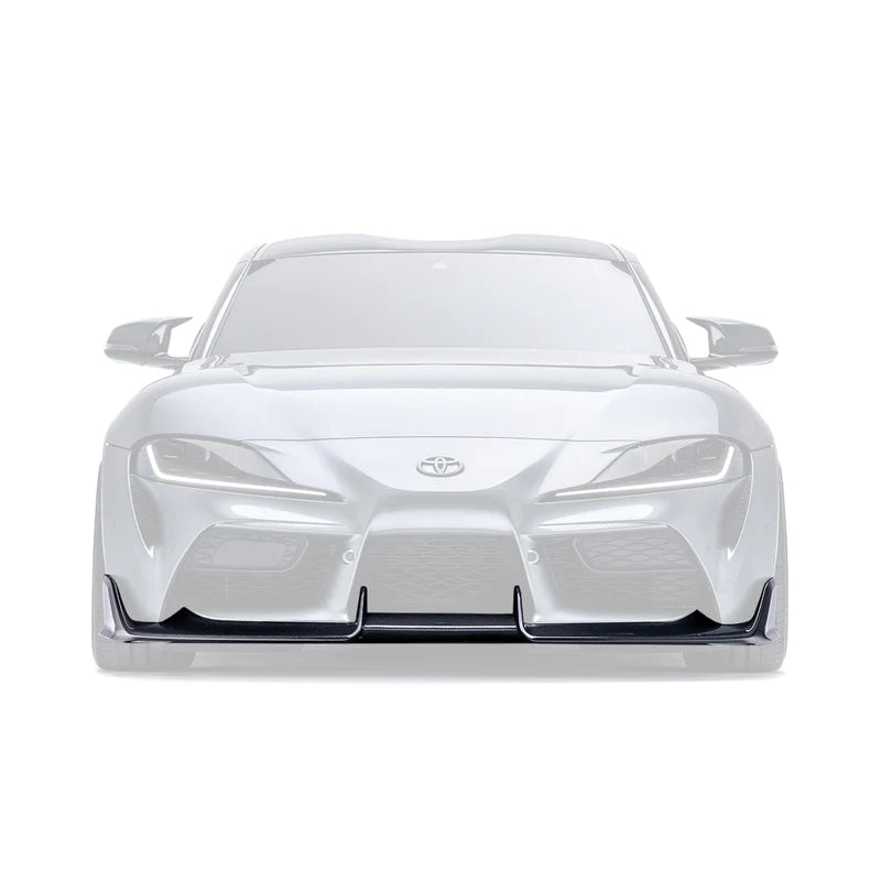 Toyota GR Supra A90 Mk5 Carbon Fibre Front Splitter by Adro (2019+), Front Lips & Splitters, Adro - AUTOID | Premium Automotive Accessories