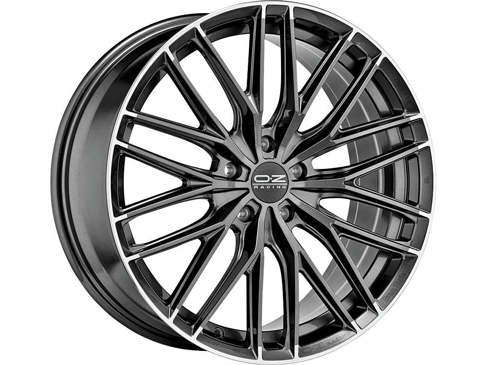 OZ Racing Gran Turismo HLT Alloy Wheel - Star Graphite Diamond Lip - AUTOID