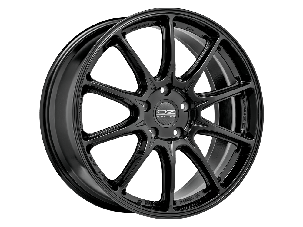 OZ Racing HyperXT HLT Alloy Wheel - Gloss Black - AUTOID