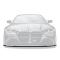 Adro BMW M3 G80 G81 & M4 G82 G83 Carbon Fibre Splitter for V1 Bumper by Adro (2021+)  Front & Rear Bumpers  AUTOID®  