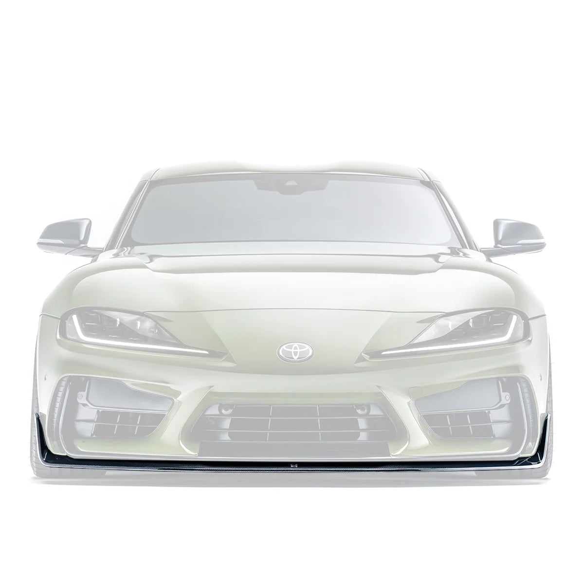 Adro Toyota GR Supra A90 Mk5 Carbon Fibre Front Splitter for ADRO Front Bumper (2019+)  Front Lips & Splitters  AUTOID®  