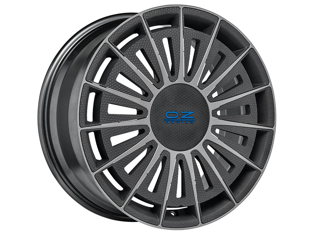 OZ Racing Superturismo AERO-E Alloy Wheel - Star Graphite + AERO-E Flaps