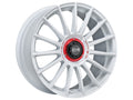 OZ Racing Superturismo Evoluzione WRC Alloy Wheel - Race White + Red Lettering