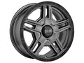 OZ Racing Rally Adventure Alloy Wheel - Matt Dark Graphite Black Lip + Rivets