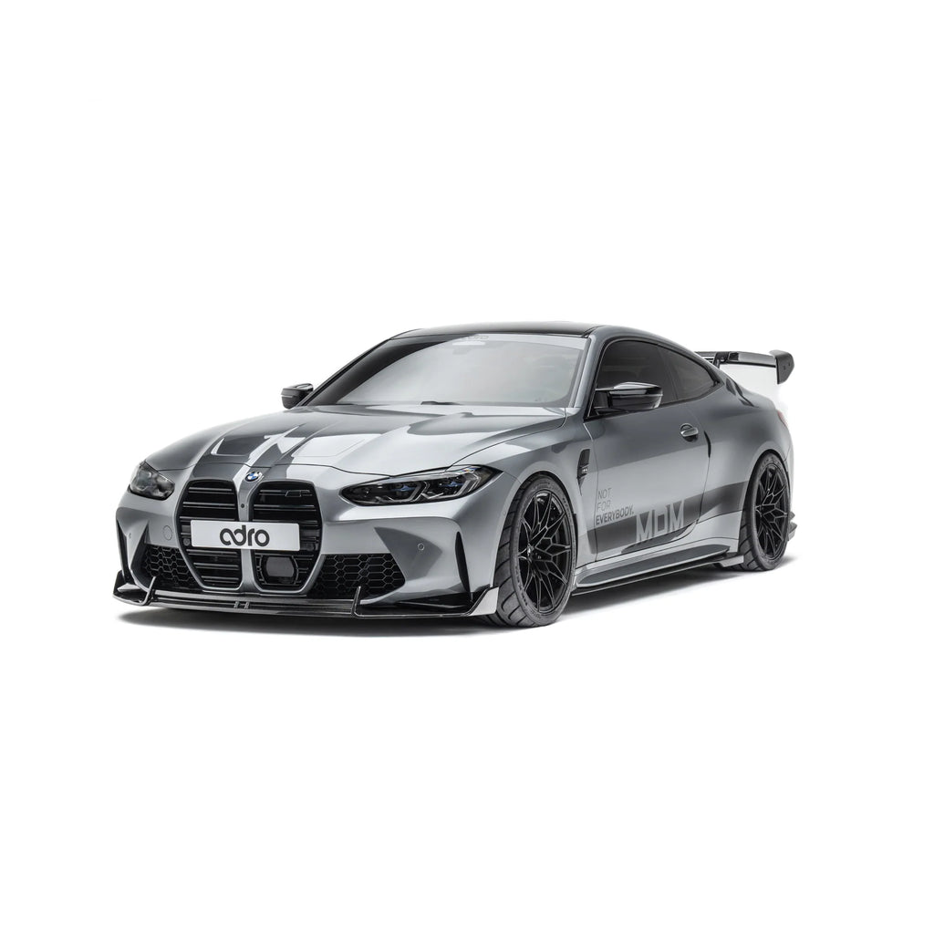 Faldones laterales de fibra de carbono seca de longitud completa para BMW M3 G80 G81 y M4 G82 G83 por Adro (2021+)