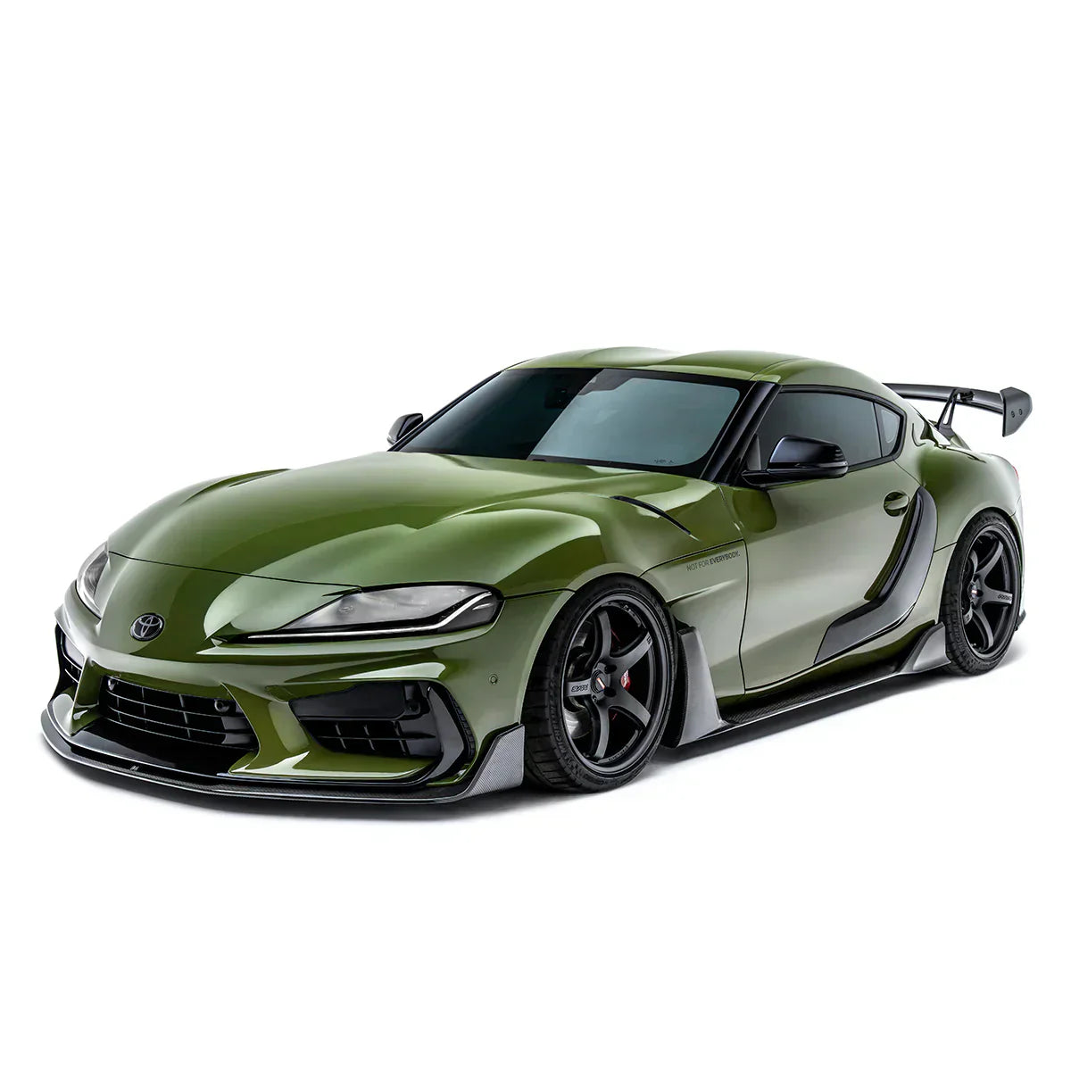 Adro Toyota GR Supra A90 Mk5 Carbon Fibre Front Splitter for ADRO Front Bumper (2019+)  Front Lips & Splitters  AUTOID®  