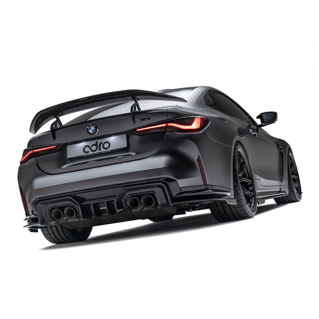 BMW M3 G80 G81 & M4 G82 G83 Trockener Kohlefaser-Heckdiffusor von Adro (2021+)