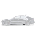 Faldones laterales de fibra de carbono seca de longitud completa para BMW M3 G80 G81 y M4 G82 G83 por Adro (2021+)