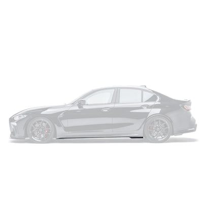 BMW M3 G80 G81 & M4 G82 G83 Dry Carbon Fibre Full Length Side Skirts by Adro (2021+)